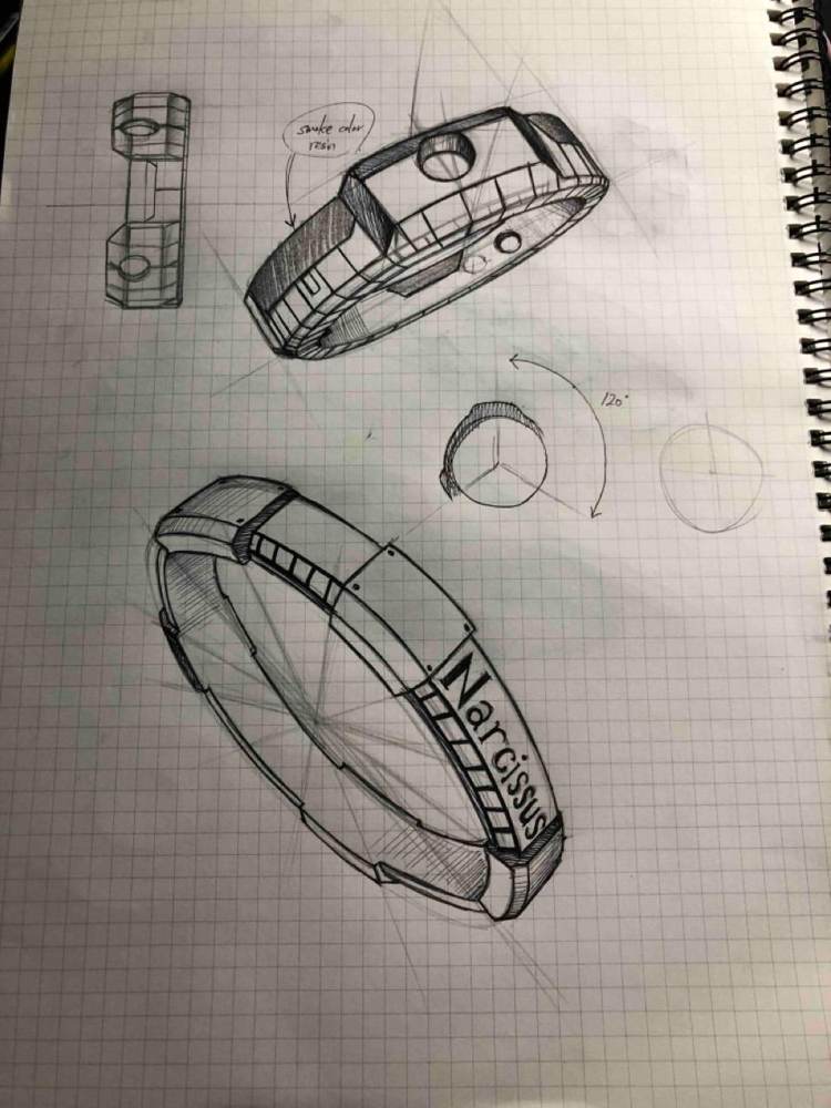 Ecrivan and Narcissus jewelry
