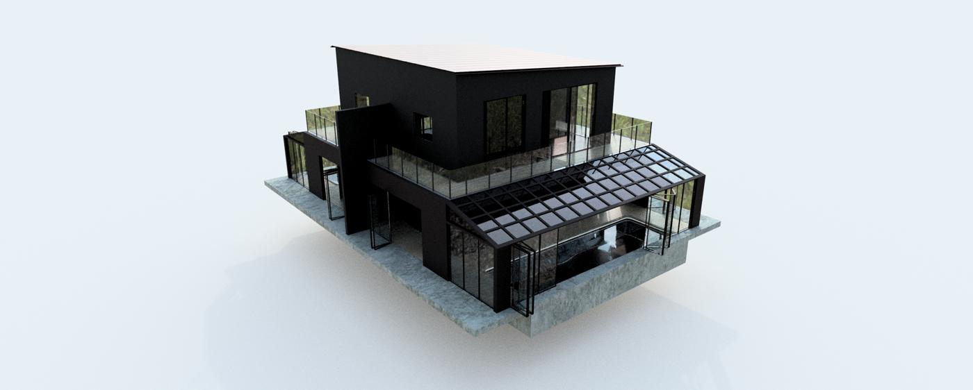 Zelkova resort rendering