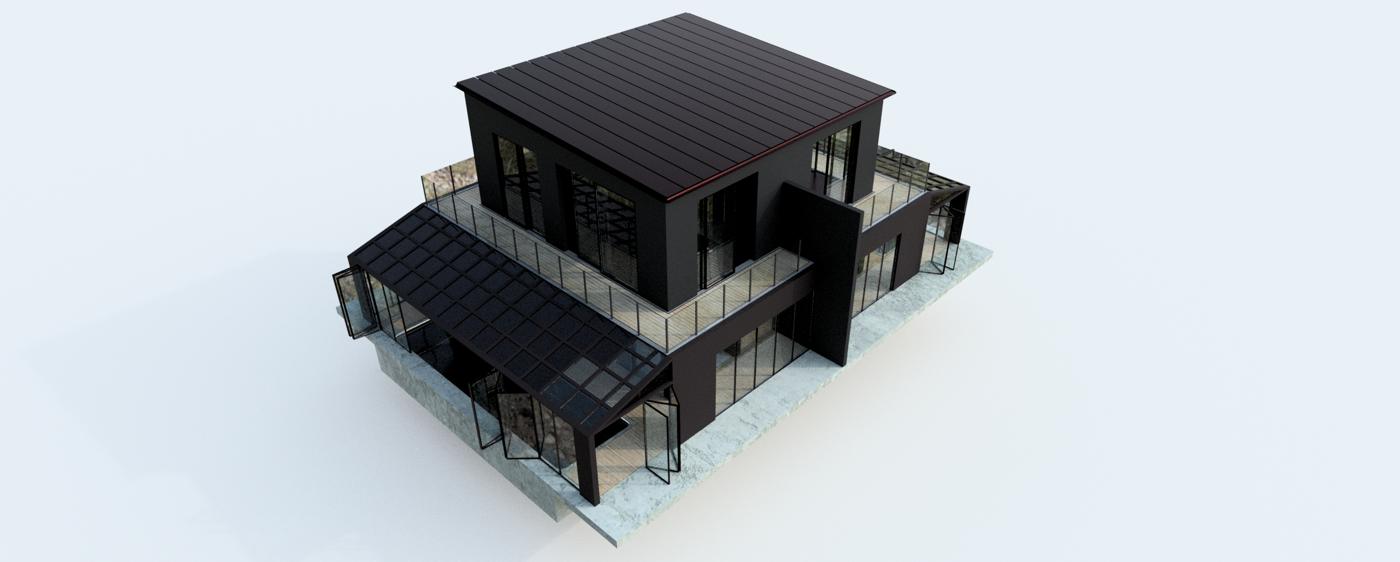 Zelkova resort rendering